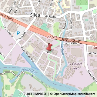 Mappa Via Industrie, 30, 31057 Silea, Treviso (Veneto)