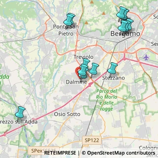 Mappa Via Don G. Rocchi, 24044 Dalmine BG, Italia (4.82714)