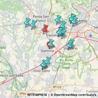 Mappa Via Don G. Rocchi, 24044 Dalmine BG, Italia (3.76471)