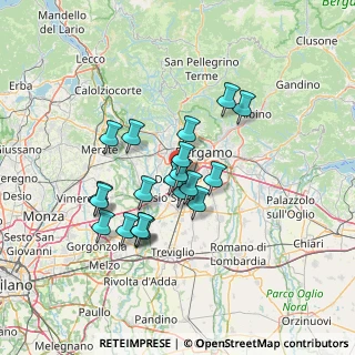 Mappa Via Don G. Rocchi, 24044 Dalmine BG, Italia (11.243)