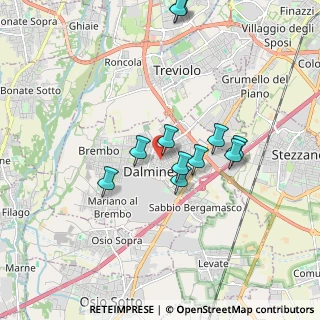 Mappa Via Don G. Rocchi, 24044 Dalmine BG, Italia (1.63091)