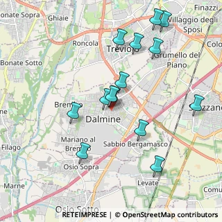 Mappa Via Don G. Rocchi, 24044 Dalmine BG, Italia (1.95214)