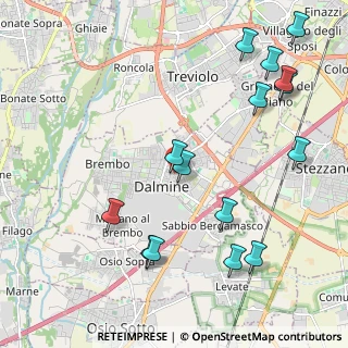 Mappa Via Don G. Rocchi, 24044 Dalmine BG, Italia (2.50467)