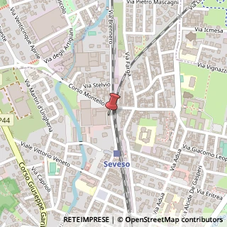 Mappa Via Zeuner Federico, 5, 20822 Seveso, Monza e Brianza (Lombardia)