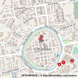 Mappa Piazza Martiri del Grappa, 11, 35013 Cittadella, Padova (Veneto)