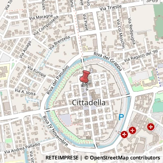 Mappa Piazza Martiri del Grappa, 16, 35013 Cittadella, Padova (Veneto)