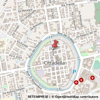 Mappa Via Roma, 38, 35013 Cittadella, Padova (Veneto)