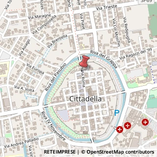 Mappa Via Roma,  52, 35013 Cittadella, Padova (Veneto)