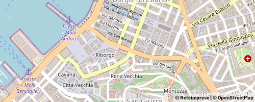 Mappa Trieste