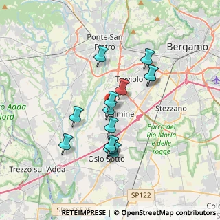 Mappa Via E. Salmeggia, 24044 Dalmine BG, Italia (3.02643)