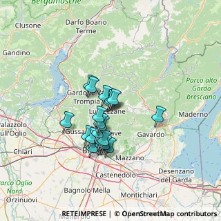 Mappa Via Trieste, 25065 Lumezzane BS, Italia (10.1405)