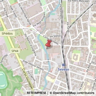 Mappa Via Zeuner Federico, 5, 20811 Seveso, Monza e Brianza (Lombardia)