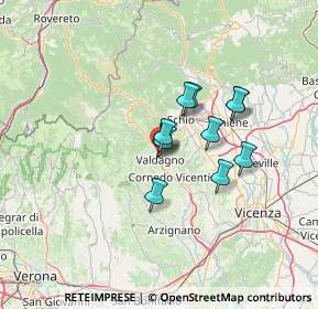 Mappa Lungo Agno, 36078 Valdagno VI, Italia (9.08636)