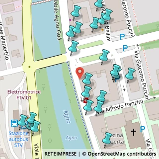 Mappa Piazza Cavour, 36078 Valdagno VI, Italia (0.08333)