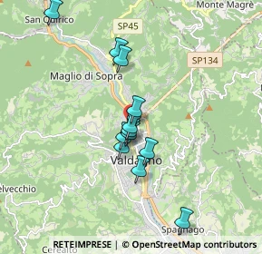 Mappa Lungo Agno, 36078 Valdagno VI, Italia (1.43917)
