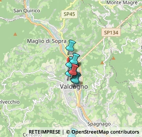 Mappa Lungo Agno, 36078 Valdagno VI, Italia (0.87909)