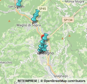 Mappa Lungo Agno, 36078 Valdagno VI, Italia (1.40182)