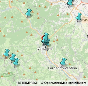 Mappa Lungo Agno, 36078 Valdagno VI, Italia (5.61)