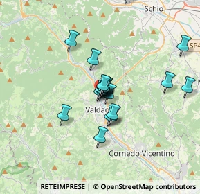 Mappa Lungo Agno, 36078 Valdagno VI, Italia (2.4735)