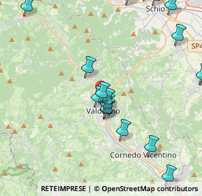 Mappa Lungo Agno, 36078 Valdagno VI, Italia (5.266)