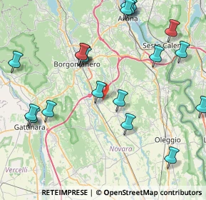 Mappa Via A. Saini, 28012 Cressa NO, Italia (9.792)