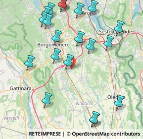 Mappa Via A. Saini, 28012 Cressa NO, Italia (9.748)