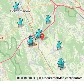 Mappa Via A. Saini, 28012 Cressa NO, Italia (3.70636)