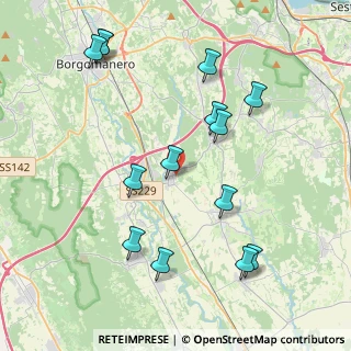 Mappa Via A. Saini, 28012 Cressa NO, Italia (4.47286)