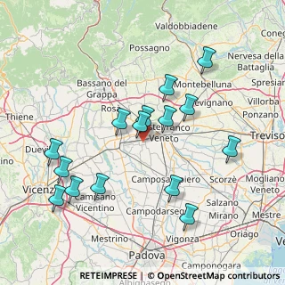 Mappa , 35018 San Martino di Lupari PD, Italia (15.55733)