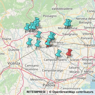 Mappa , 35018 San Martino di Lupari PD, Italia (12.75933)