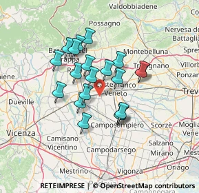 Mappa , 35018 San Martino di Lupari PD, Italia (10.69)