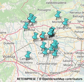 Mappa , 35018 San Martino di Lupari PD, Italia (10.992)