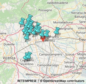 Mappa , 35018 San Martino di Lupari PD, Italia (11.76278)
