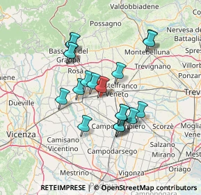 Mappa , 35018 San Martino di Lupari PD, Italia (11.9265)