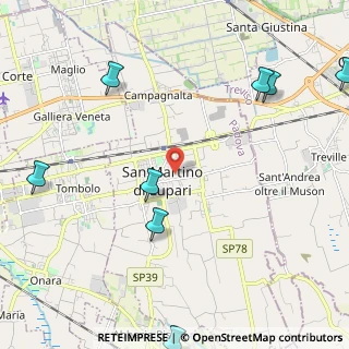 Mappa , 35018 San Martino di Lupari PD, Italia (3.40545)