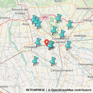 Mappa , 35018 San Martino di Lupari PD, Italia (6.59692)