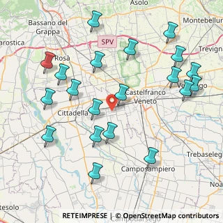 Mappa , 35018 San Martino di Lupari PD, Italia (9.2555)