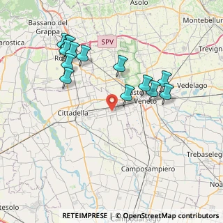 Mappa , 35018 San Martino di Lupari PD, Italia (8.13071)