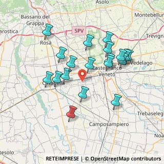 Mappa , 35018 San Martino di Lupari PD, Italia (6.94316)