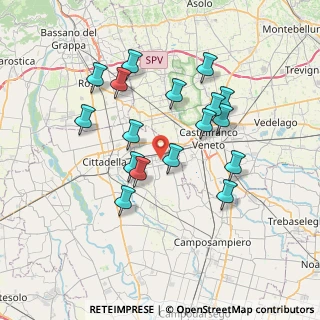 Mappa , 35018 San Martino di Lupari PD, Italia (6.70235)