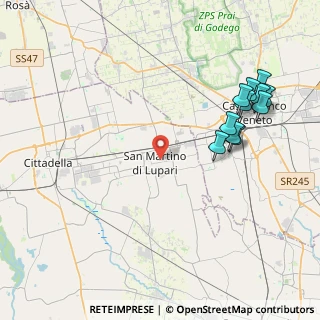 Mappa , 35018 San Martino di Lupari PD, Italia (4.68273)