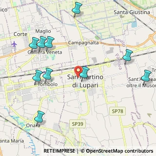 Mappa Via Firenze, 35018 San Martino di Lupari PD, Italia (2.73364)