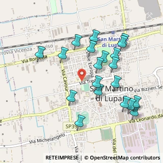 Mappa Via Firenze, 35018 San Martino di Lupari PD, Italia (0.498)