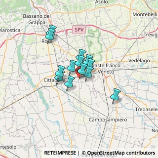 Mappa Via Firenze, 35018 San Martino di Lupari PD, Italia (4.31846)