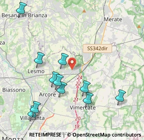 Mappa 20865 Usmate Velate MB, Italia (4.47818)