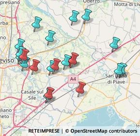 Mappa Via Europa, 31050 Monastier di Treviso TV, Italia (8.4815)