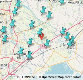 Mappa Via Europa, 31050 Monastier di Treviso TV, Italia (9.9365)