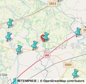 Mappa Via Europa, 31050 Monastier di Treviso TV, Italia (6.72)