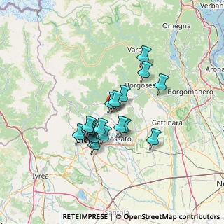 Mappa Via Regione Fornace, 13835 Valdilana BI, Italia (10.71421)