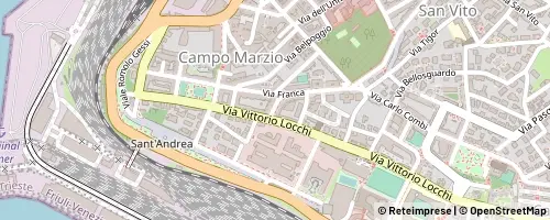 Mappa Trieste